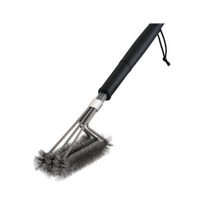 14 "932 ° F Barbecue Gloves And 18" 3-Wire Barbecue Brush Set, Grill Set Bbq Tools Bbq Accessories ( Do not sell on Amazon)