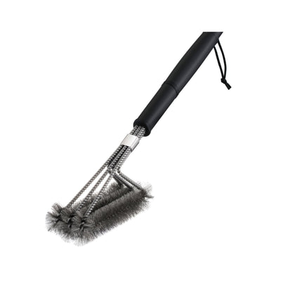 14 "932 ° F Barbecue Gloves And 18" 3-Wire Barbecue Brush Set, Grill Set Bbq Tools Bbq Accessories ( Do not sell on Amazon)