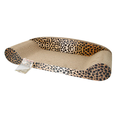 Harden Corrugated Paper Pet Cat Toy Cat Sofa Claws Grinding Board with Catnip (Large Size)