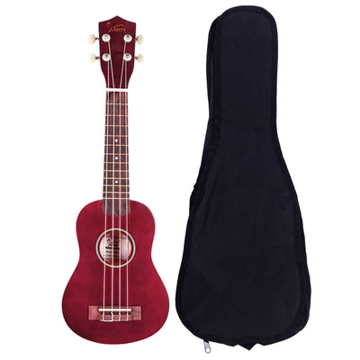 UK101 21" Red Rosewood Fingerboard Basswood Soprano Ukulele